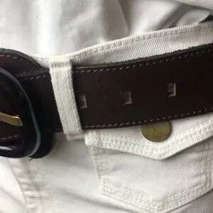 SONIA RYKIEL Brown Leather Belt for Women  Size 40”inches Sonia Rykiel Paris | Accessories | Sonia Rykiel Brown  main image 3